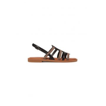 Sandale dama - 1-28104-44 -  Piele naturala - 38 EU - Negru