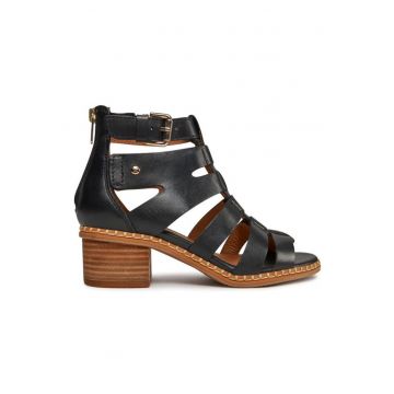 Sandale dama -  303681 - Piele naturala -Negru - Negru
