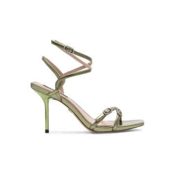 Sandale dama - 49910 -  Sintetic - Verde