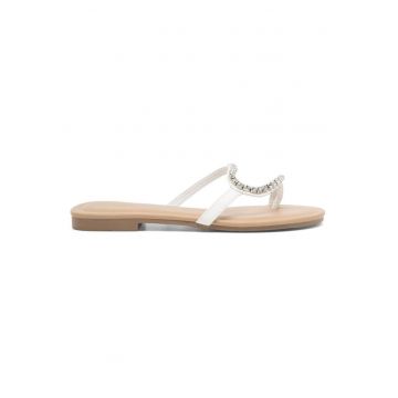 Sandale dama -  590486284815040 - Sintetic - Alb