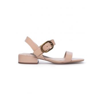 Sandale dama -  590558841862739 - Piele naturala/Piele lacuita - Bej