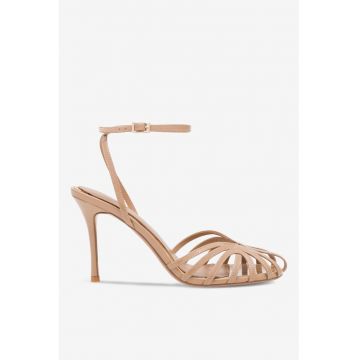 Sandale dama  5905588583677 - Piele naturala - 40 EU - Bej