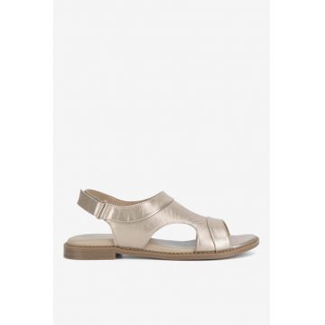 Sandale dama  5905588670780 - Piele naturala - Auriu - Auriu