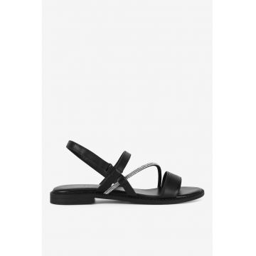 Sandale dama  5905588687252 - Textil - Negru - Negru