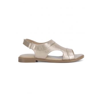 Sandale dama - 70780 -  Piele naturala - Auriu