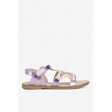 Sandale dama 7540-6A -  Piele naturala - Violet -