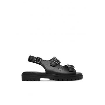 Sandale dama G-Star Raw - piele naturala - negru - inchidere cu catarama - talpa durabila -