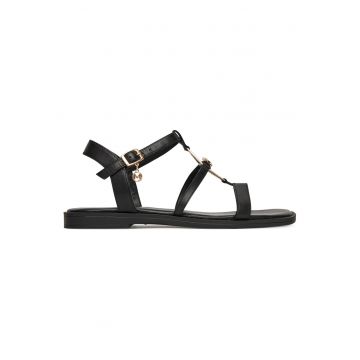 Sandale dama  MX/023C-EST piele naturala - negru