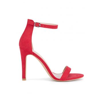 Sandale dama  rosu toc stiletto - Rosu