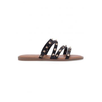 Sandale dama sintetic negru - Negru