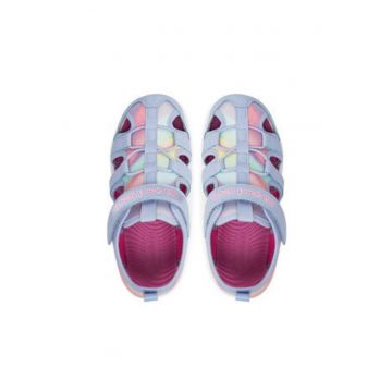 Sandale fete - 303276L -  Piele ecologica - 27 EU - Mov
