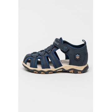 Sandale fisherman cu inchidere velcro Levi - Bleumarin