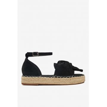 Sandale  Material Textil - Culoare Negru - Negru