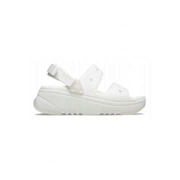 Sandale wedge unisex cu velcro Hiker Xscape - Alb