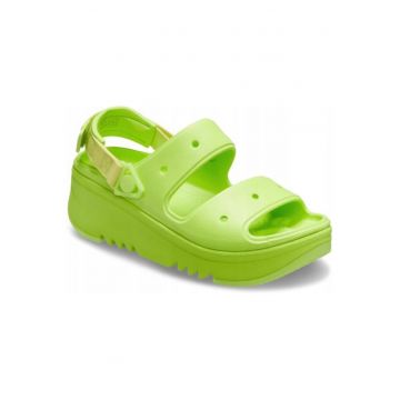 Sandale wedge unisex cu velcro Hiker Xscape - Verde