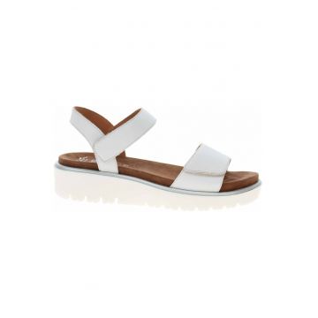 Sandale dama -  12-28114-04 - piele - alb - Alb