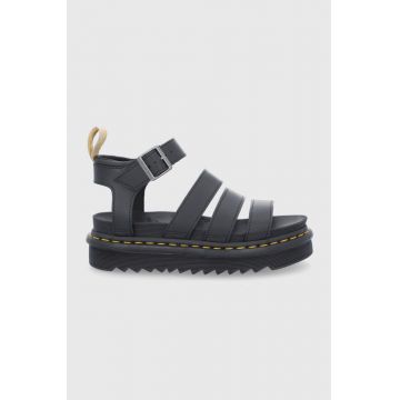 Dr. Martens sandale femei, culoarea negru, cu platformă DM23806001.V.Blaire-Black