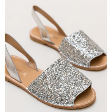 Sandale Crane Argintii