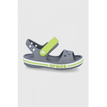 Crocs Sandale copii culoarea gri