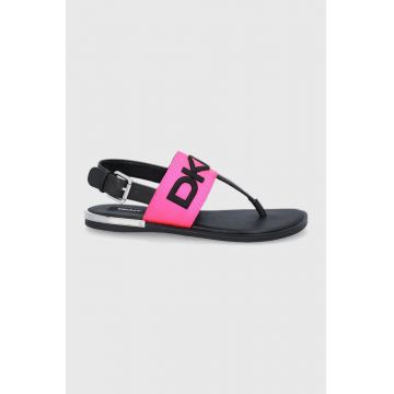 Dkny sandale femei, culoarea roz Dkny sandale femei, culoarea roz