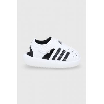 adidas sandale copii GW0388 culoarea alb