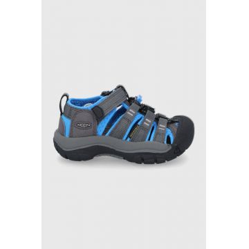 Keen sandale copii culoarea gri