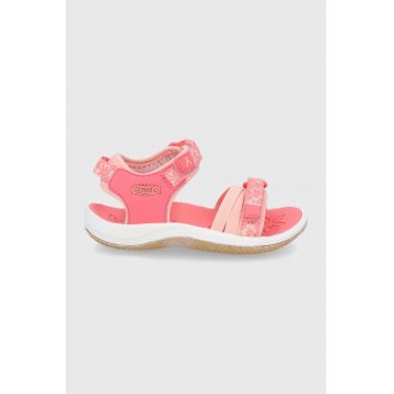 Keen sandale copii culoarea roz