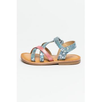Sandale de piele cu velcro Canissa Sandale de piele cu velcro Canissa