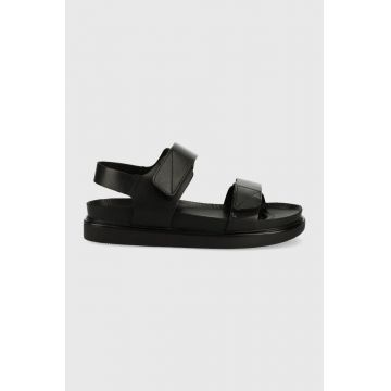 Vagabond Shoemakers sandale de piele Erin femei, culoarea negru