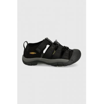 Keen sandale copii culoarea negru