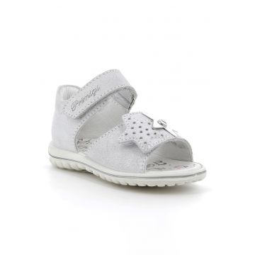 Sandale de piele intoarsa peliculizata cu velcro Sandale de piele intoarsa peliculizata cu velcro