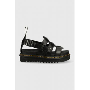 Dr. Martens sandale culoarea negru DM23521001.Terry-Black.Bran