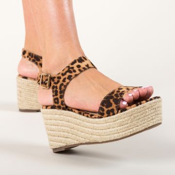 Sandale Farmer Animal Print