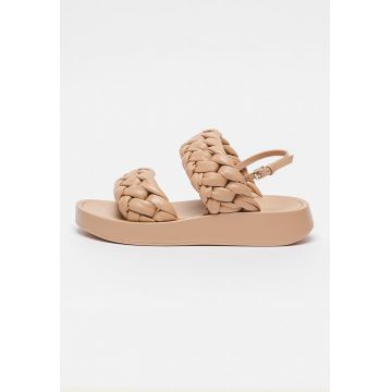 Sandale de piele cu barete impletite Voyage Sandale de piele cu barete impletite Voyage