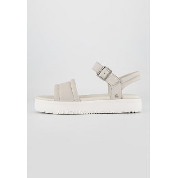 Sandale flatform de piele Zayne