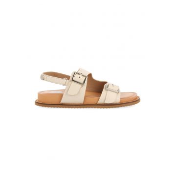 Sandale de piele cu barete cu catarame Lanusei Sandale de piele cu barete cu catarame Lanusei