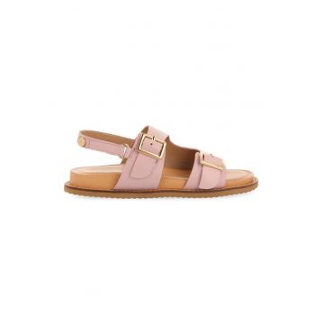 Sandale de piele cu barete cu catarame Lanusei Sandale de piele cu barete cu catarame Lanusei