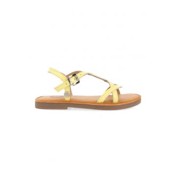 Sandale din piele cu barete incrucisate Slivno Sandale din piele cu barete incrucisate Slivno