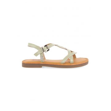 Sandale din piele cu barete incrucisate Slivno Sandale din piele cu barete incrucisate Slivno