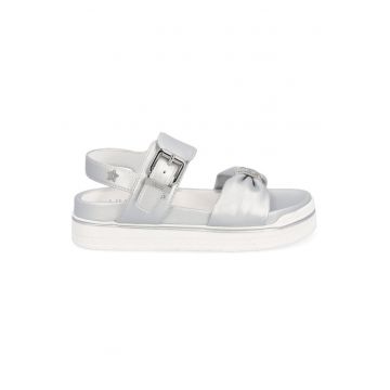 Sandale flatform cu strasuri