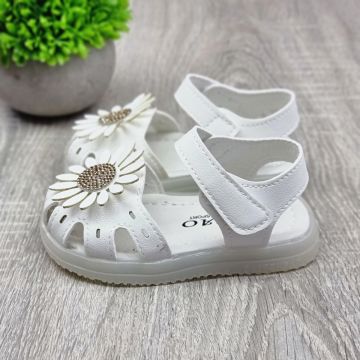 Sandale Fata Albe Cu Luminite Lajita Sandale Fata Albe Cu Luminite Lajita