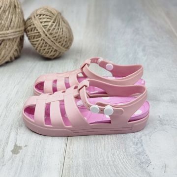 Sandale Fata Roz Cu Bareta Veronica Sandale Fata Roz Cu Bareta Veronica