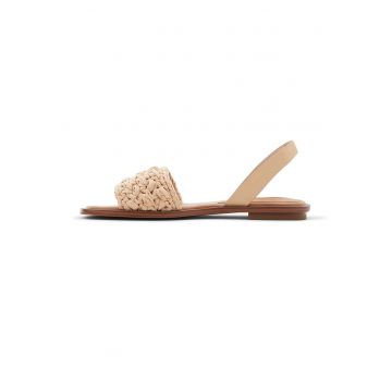 Sandale slingback cu model impletit Solena