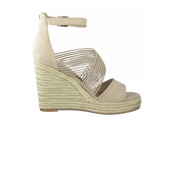 Sandale tip espadrile wedge