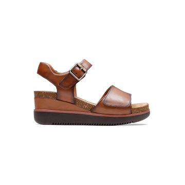 Sandale wedge cu bareta Lizby