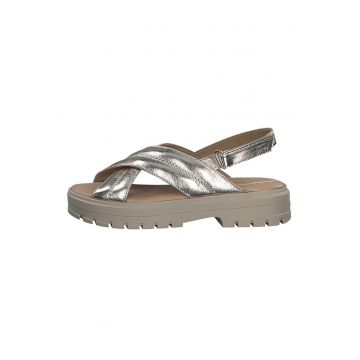Sandale din piele cu inchidere velcro Sandale din piele cu inchidere velcro