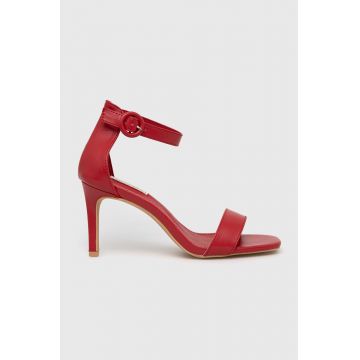Answear Lab sandale femei, culoarea rosu