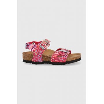 Birkenstock sandale copii culoarea roz